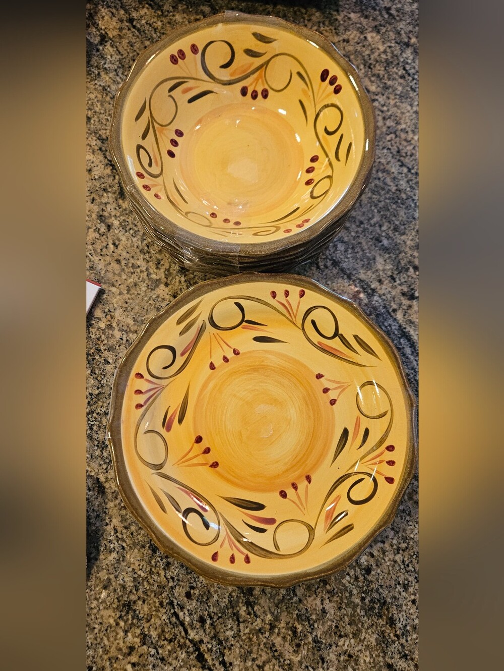 Bowl And Plate Set